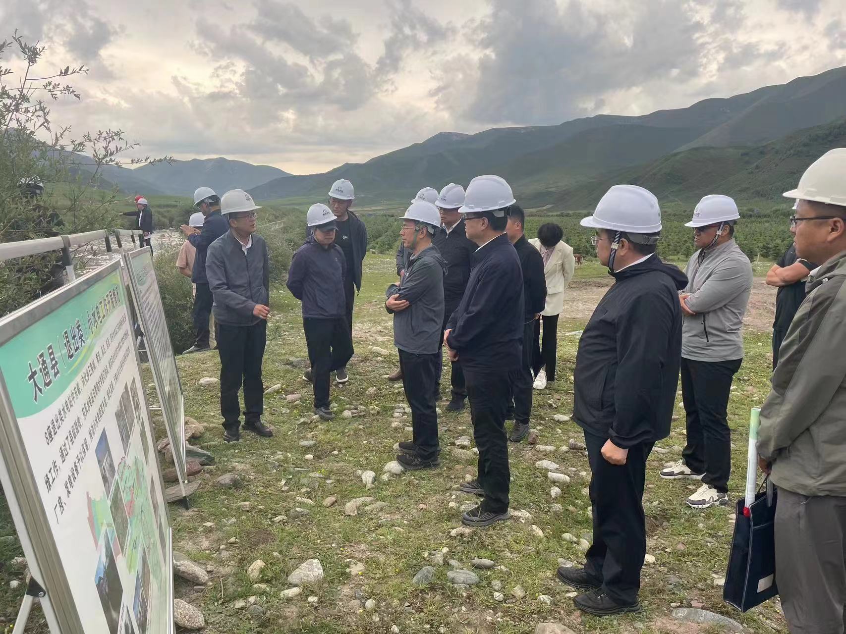 水利部農電司領導蒞臨俄博圖、納拉灘水電站調研指導工作